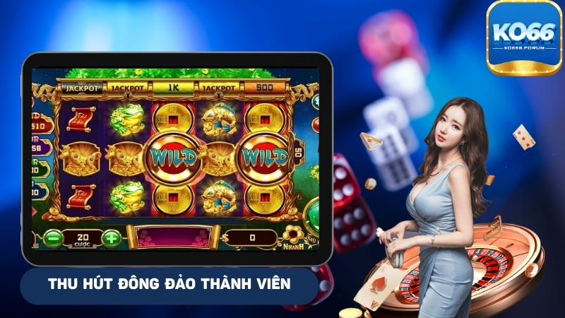 Nổ hũ Kim Tài thu hút đông đảo thành viên tại nhà cái