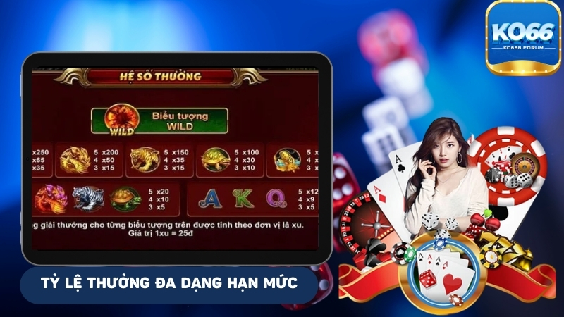 Tiền thưởng siêu hấp dẫn trong game Kho Báu của Tứ Linh